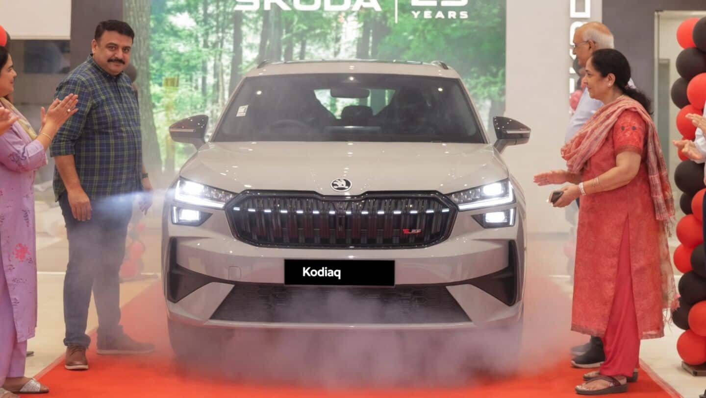 Skoda Kodiaq RS deliveries start in India priced at ₹66.99L