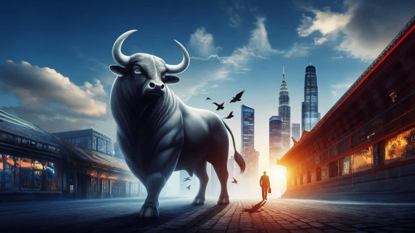 Sensex surges over 1,100 points adds ₹3.89L/cr IT stocks lead