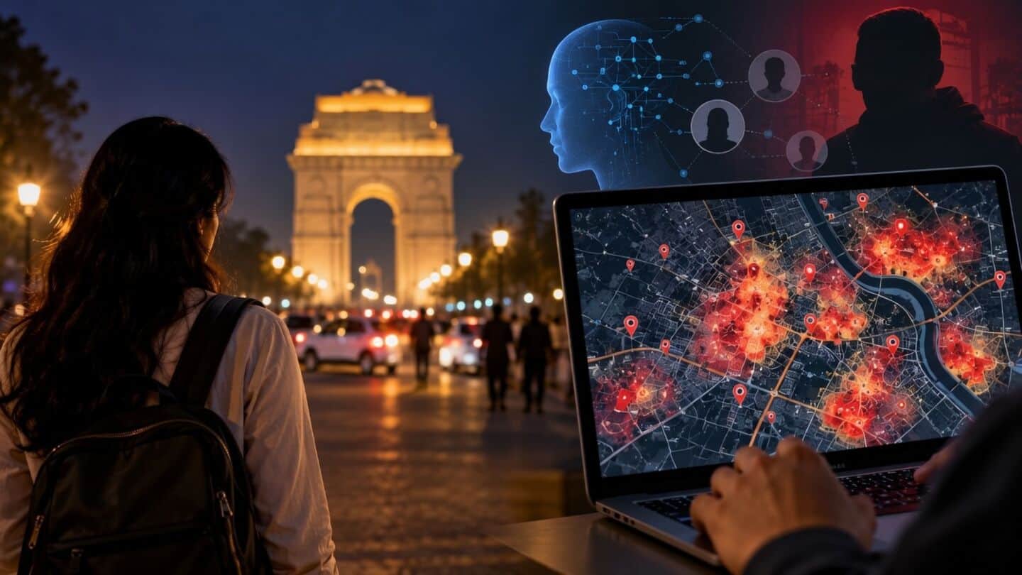 Raj Gomani's AI map highlights Delhi areas unsafe for women