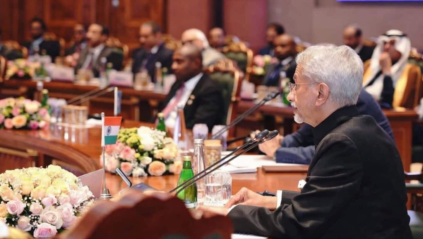 Jaishankar meets EU foreign ministers, discusses West Asia crisis