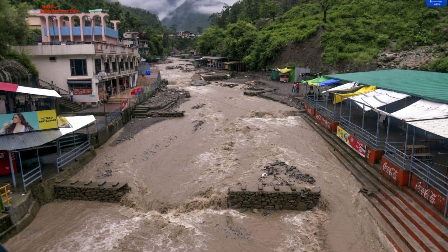 Heavy rain triggers Uttarkashi landslide blocking Gangotri Highway, schools closed