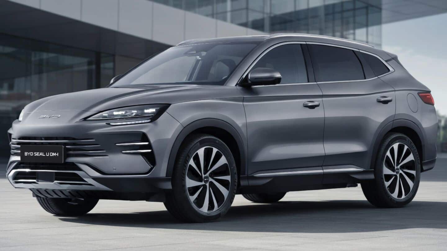BYD expects Seal U SUV India launch late 2026, 45-50L
