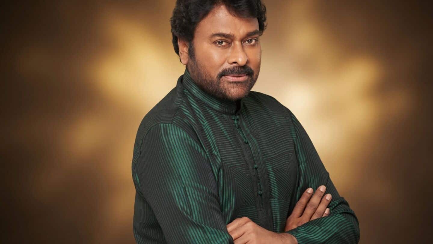 Chiranjeevi, 70, shares workout video ahead of 'Mega 158' muhurtham