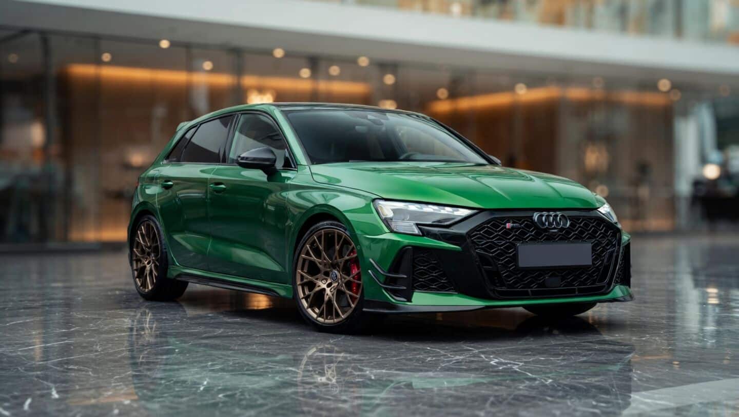 Celebrate 50 years of Audi's 5-cylinder engine with RS3 Competition