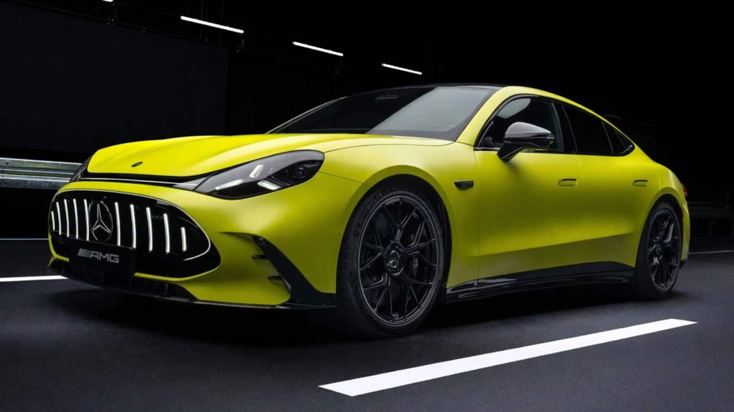 Mercedes-AMG unveils 2026 all-electric GT 4-door coupe with 1,169hp