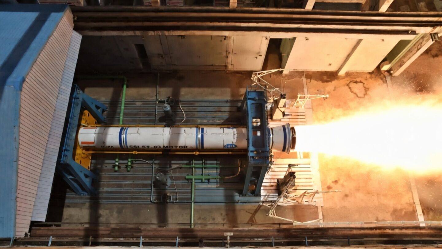 ISRO completes successful test of revamped SSLV booster at Sriharikota