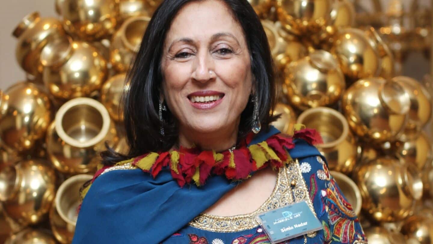 Kiran Nadar receives Global Arts Patronage Award