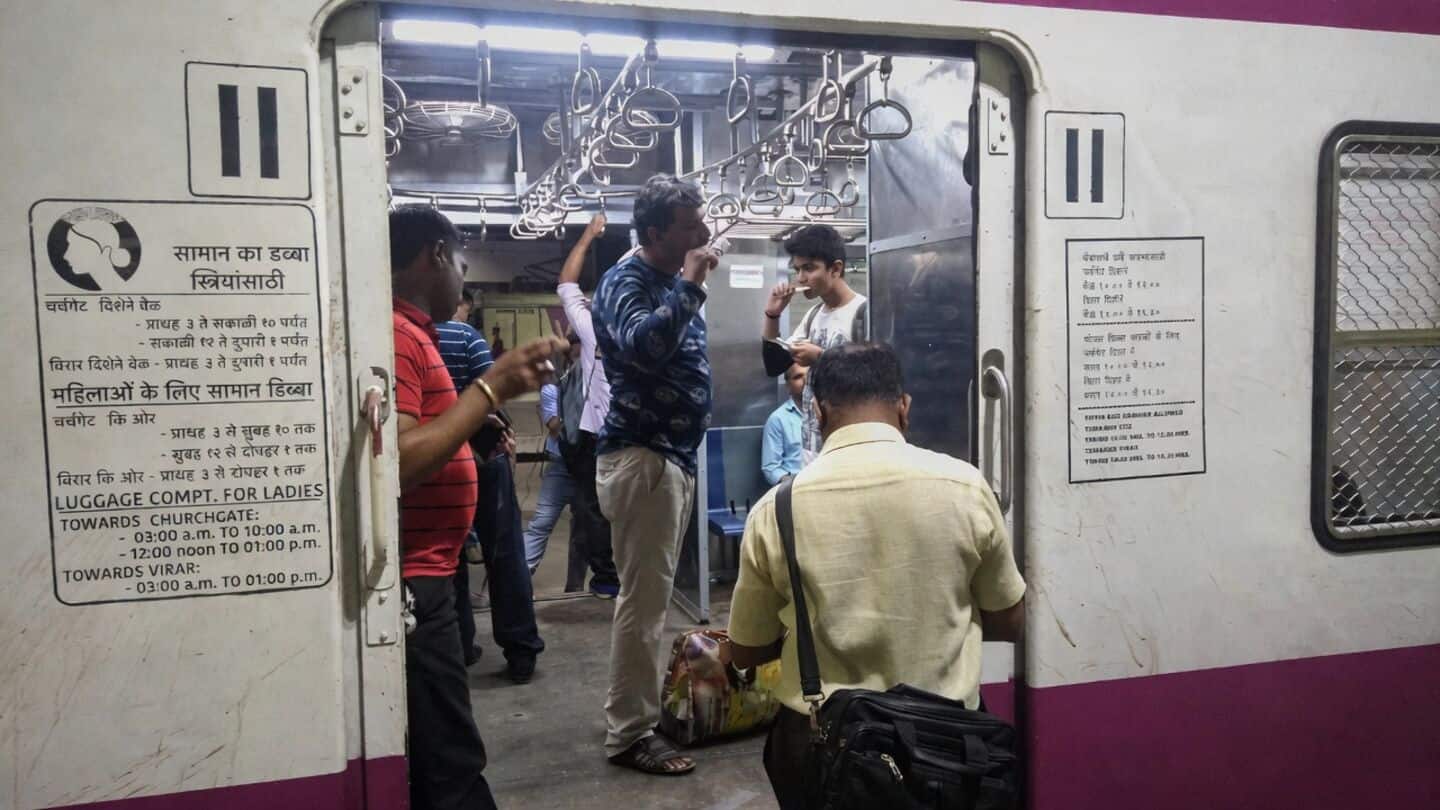 Mumbai local stabbing follows open door dispute in heavy rain