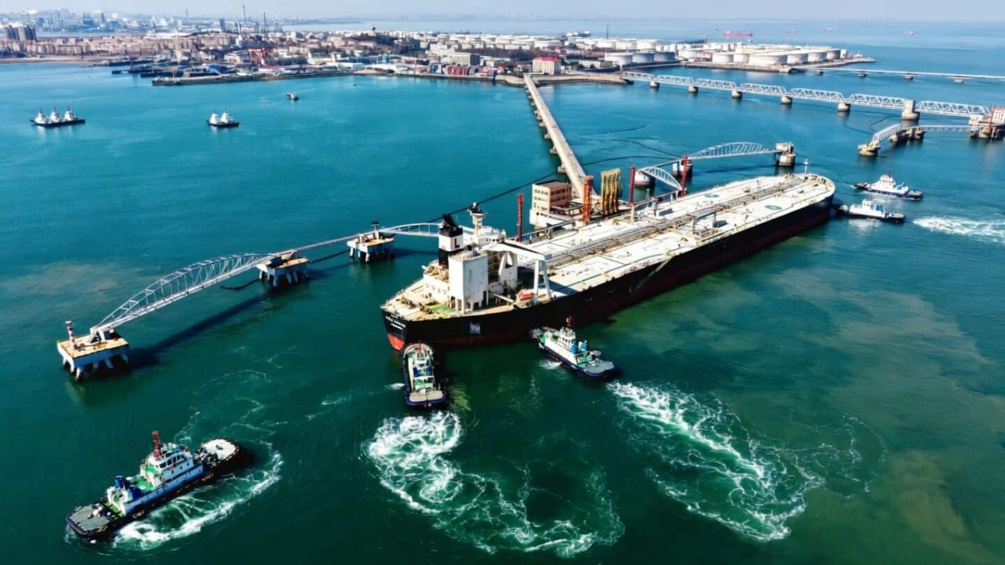 China's crude imports hit 33 million tons amid Iran conflict