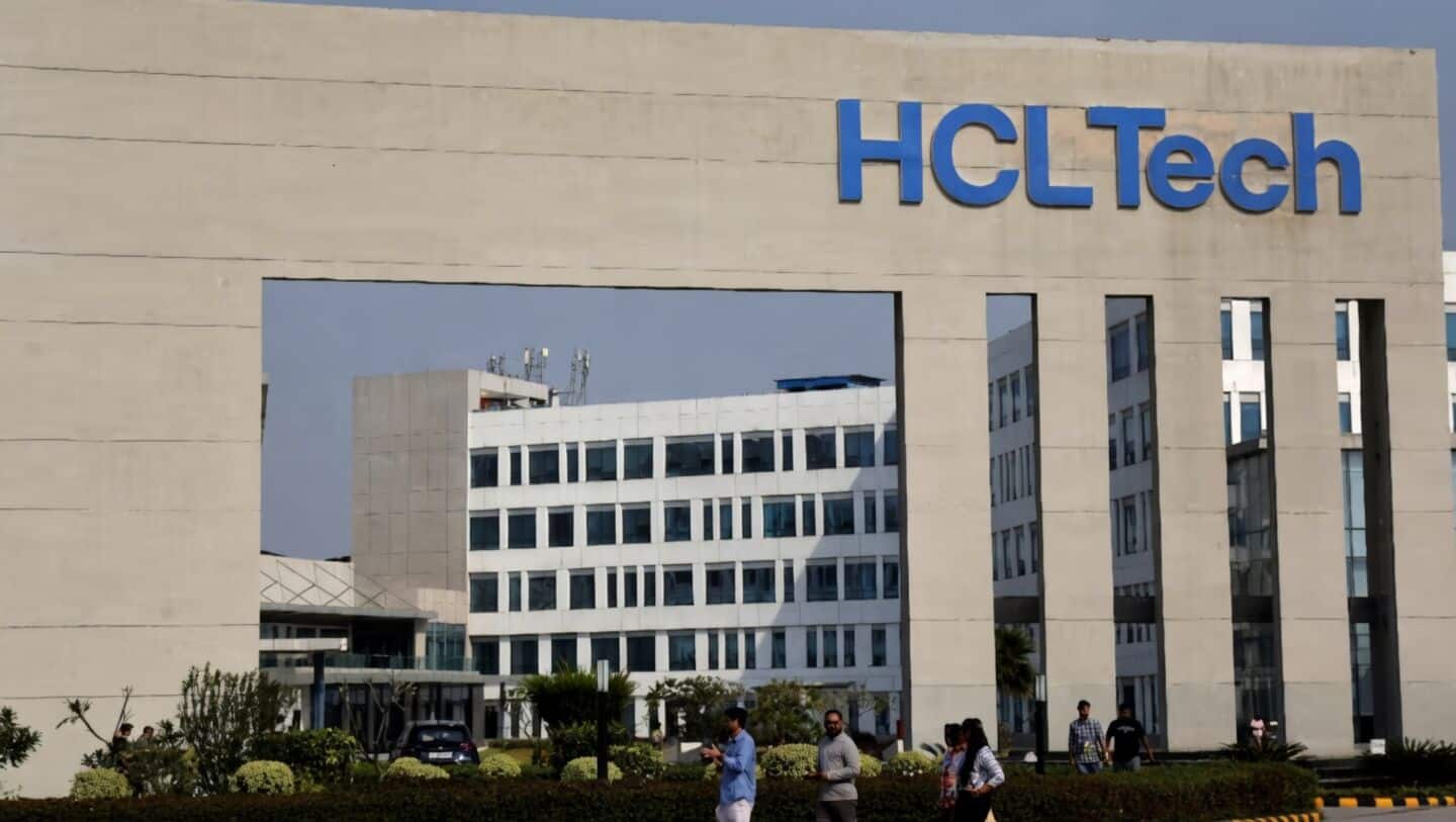 HCLTech's stock tumbled nearly 9% after cautious FY27 outlook