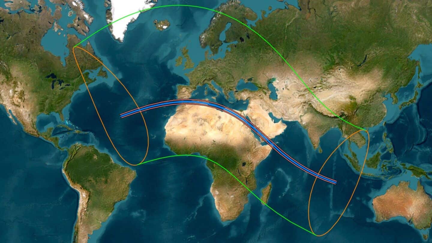 August 2027: Longest total solar eclipse on land this century