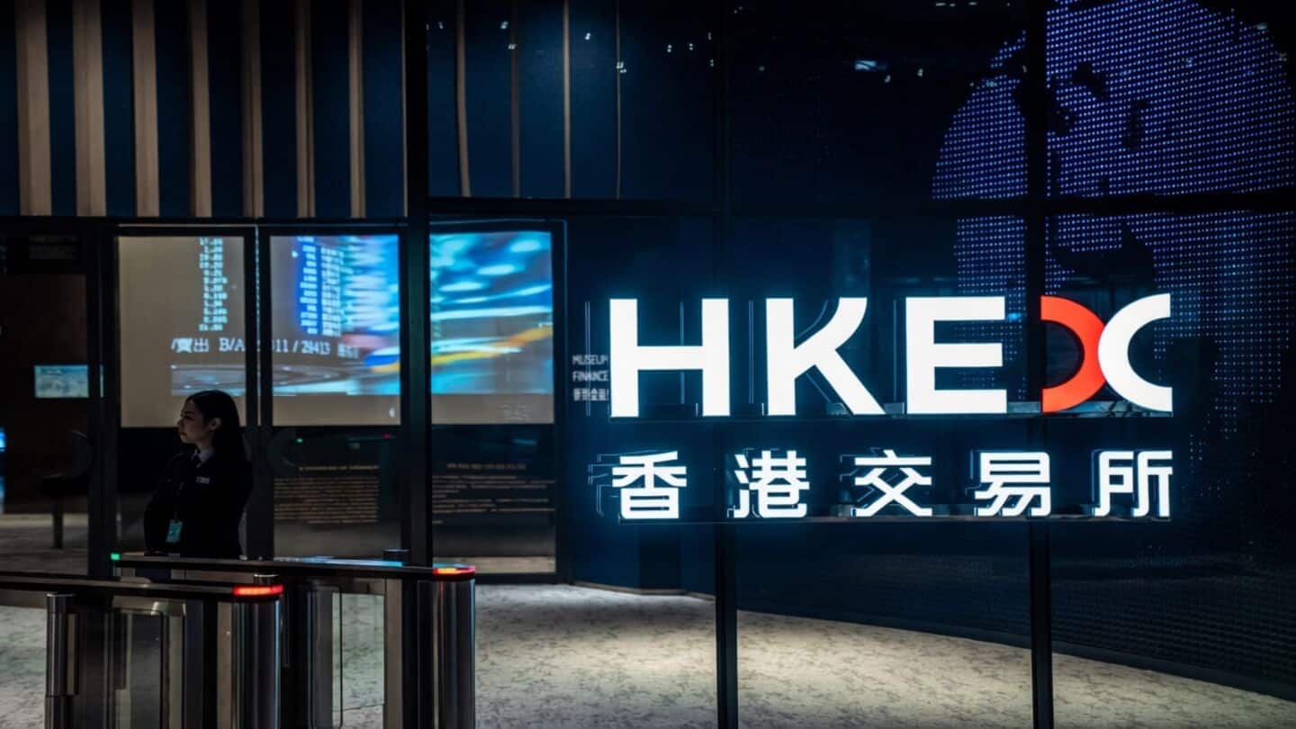Hong Kong posts $44 billion 5-year share-sale high on AI