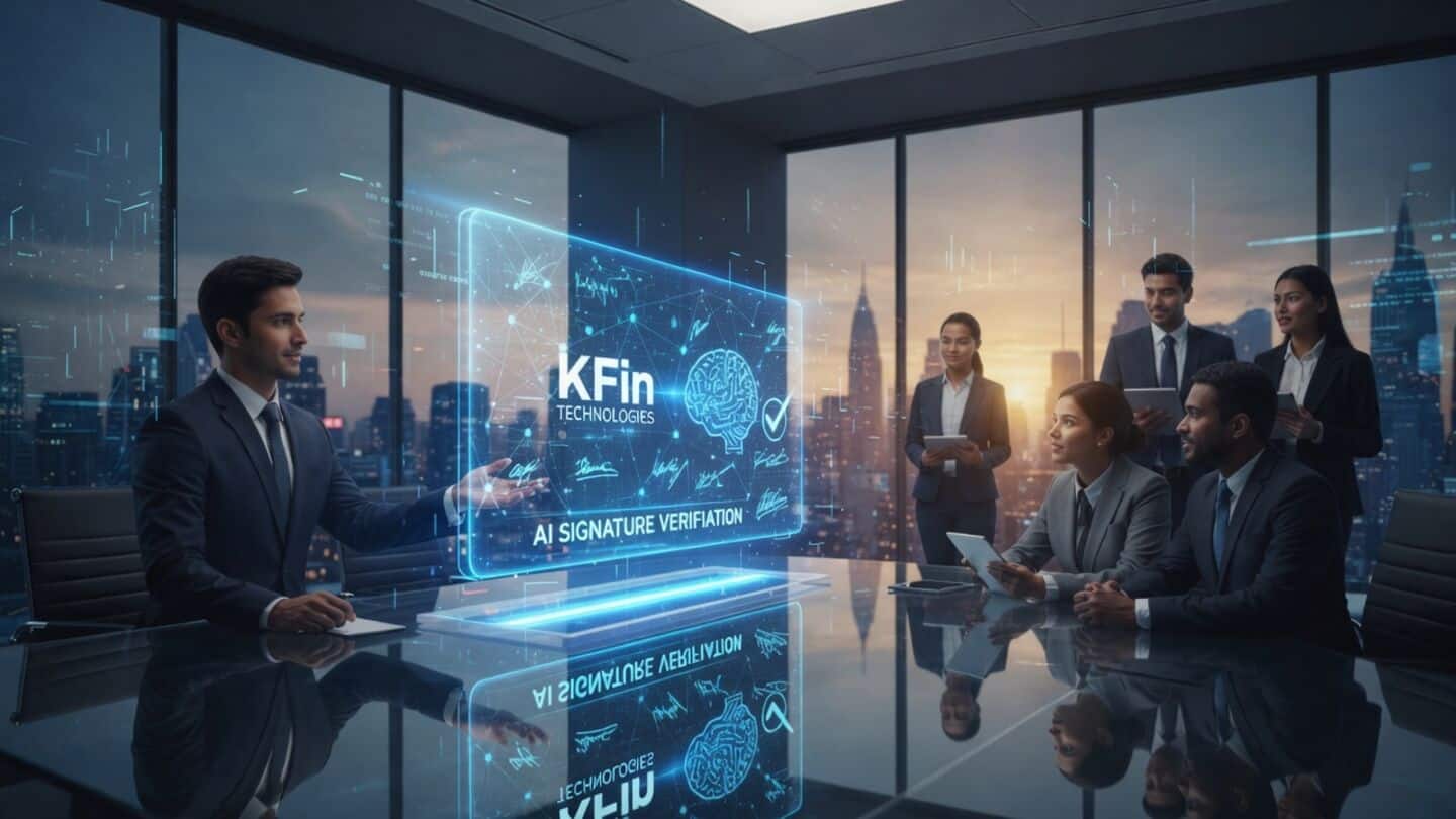 KFin Technologies launches Klarity AI tool to strengthen signature verification