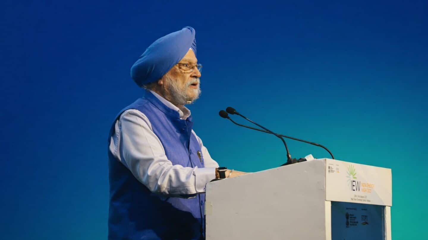 Hardeep Singh Puri says India holds over 80 days fuel