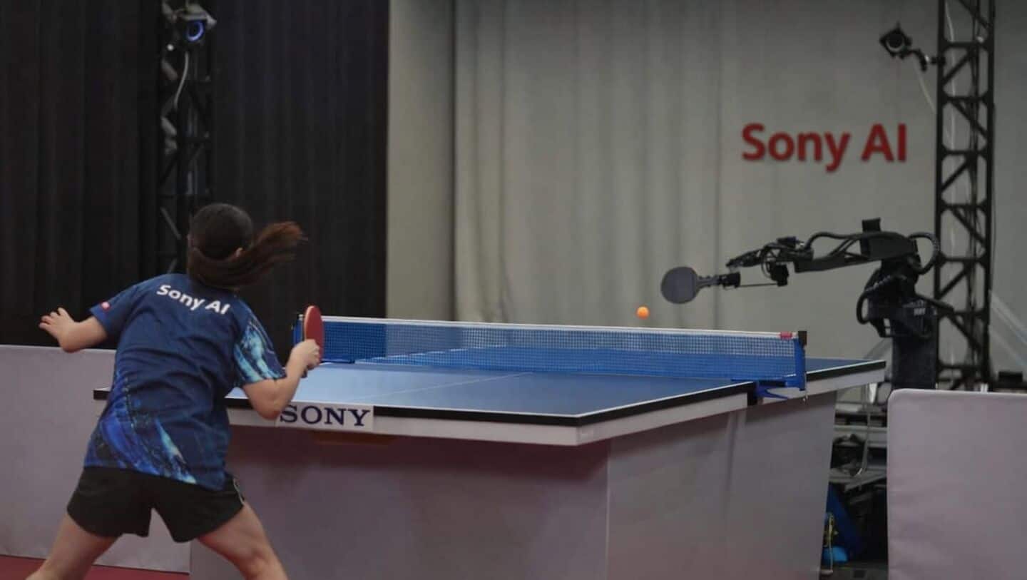 Robots outperform humans in table tennis and Beijing half marathon