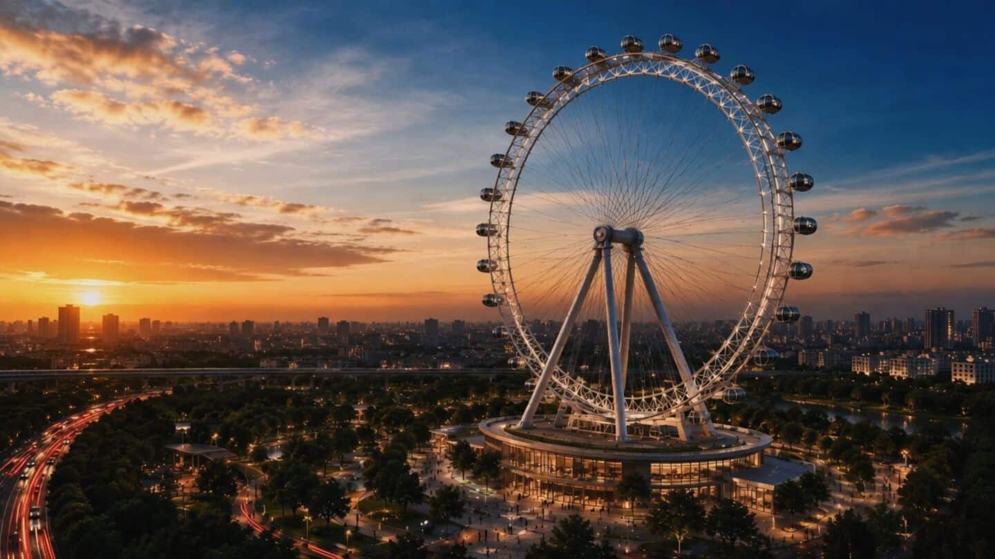 DDA pushes 35-meter Delhi Eye observation wheel for Mayur Vihar
