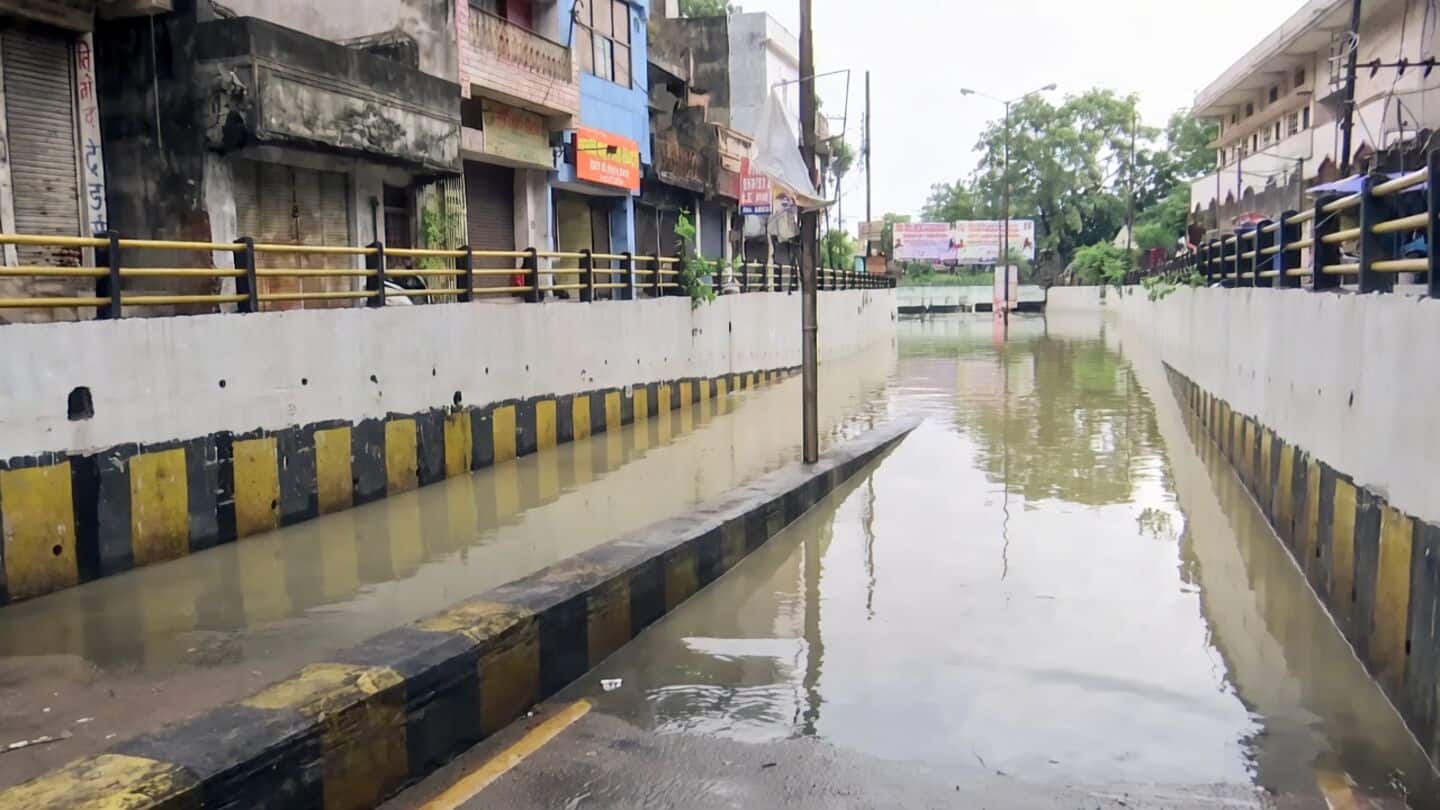 Three days of heavy rain flood Chhattisgarh cities and roads