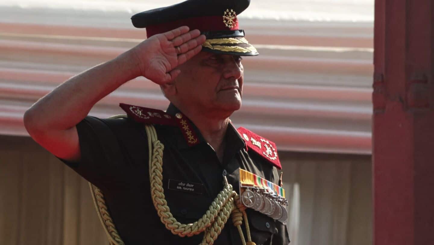 General Anil Chauhan ends CDS tenure with guard of honor