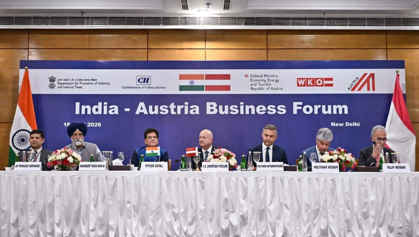 India and Austria launch fast track mechanism to aid businesses