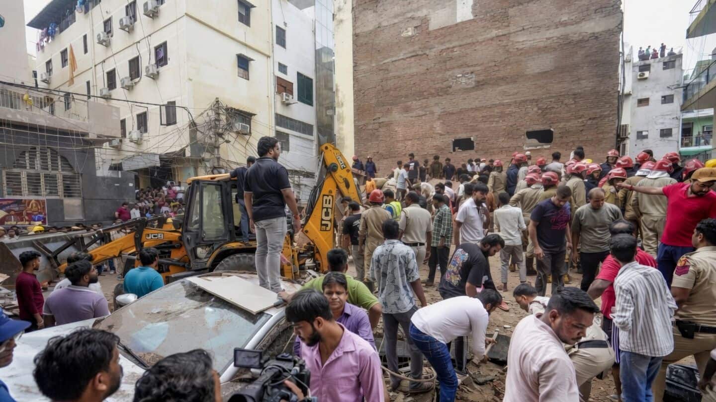 Satya Niketan PG collapse kills 7, injures dozens in Delhi