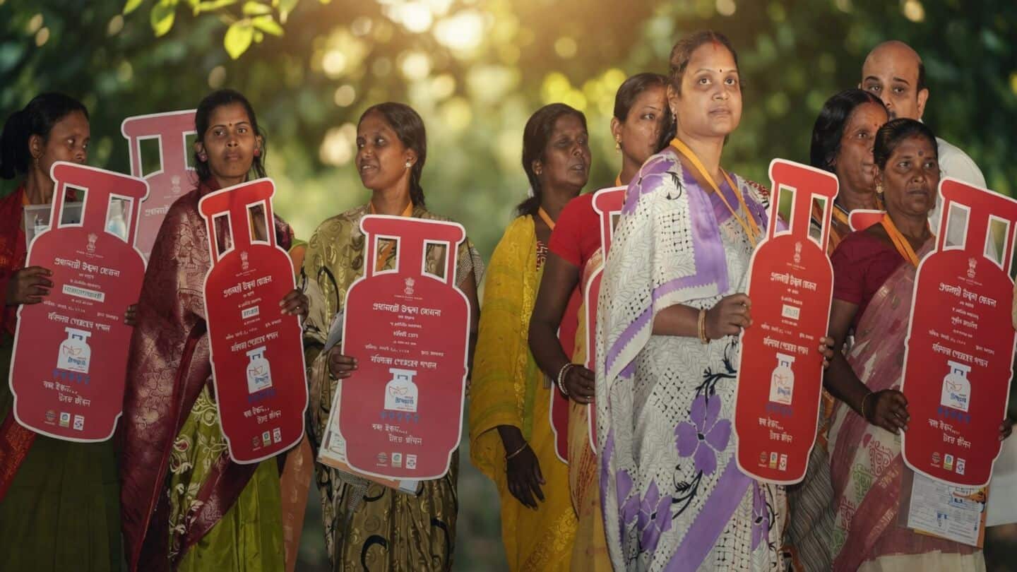 Government cuts Ujjwala LPG subsidized refills from 9 to 4