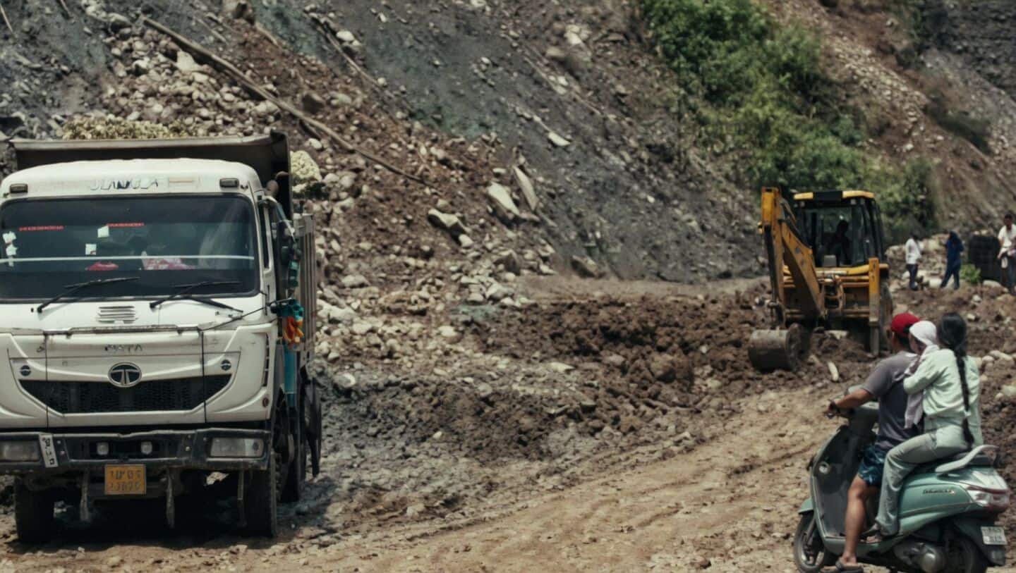 Heavy rain triggers limestone quarry landslide in Sirmaur 3 dead