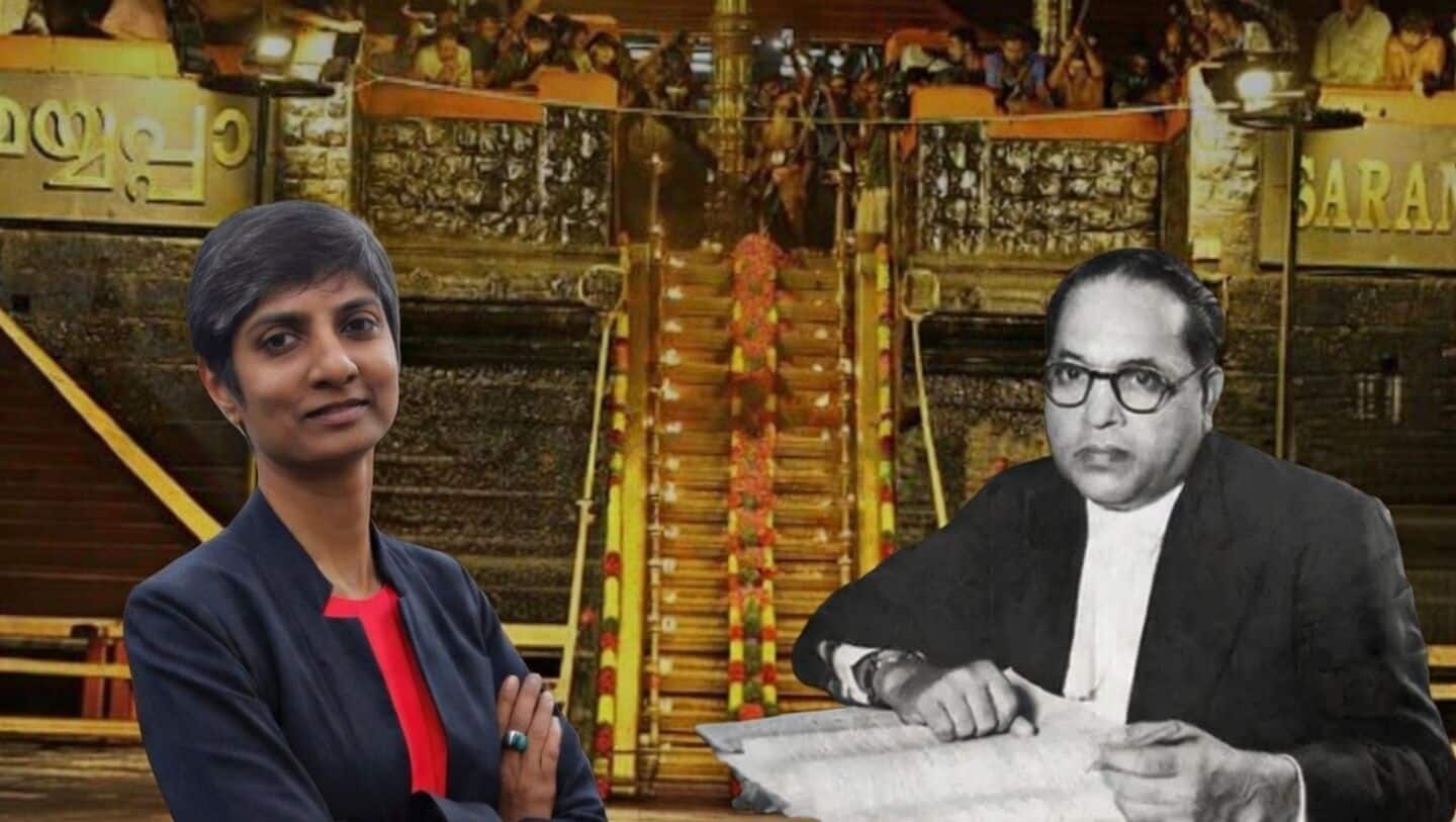 Menaka Guruswamy cites Ambedkar for Sabarimala access before Supreme Court