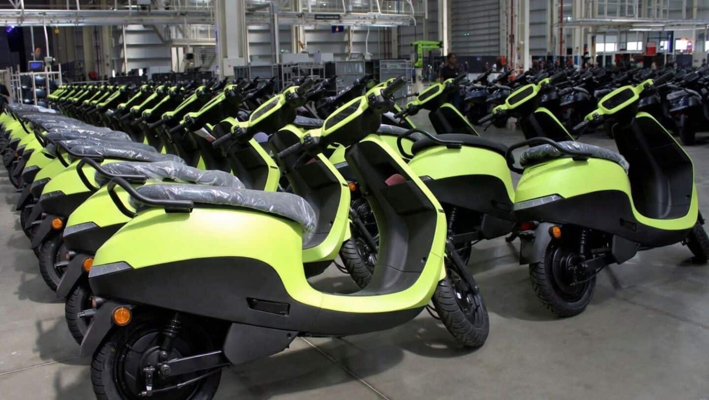 Ola Electric shares rally 33% this month on March sales