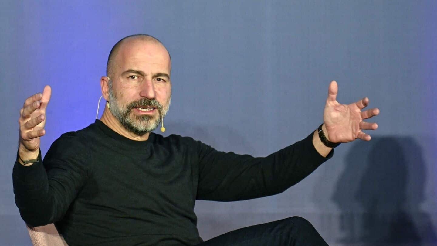 Uber CEO calls Rapido main competitor in India, edges out Ola