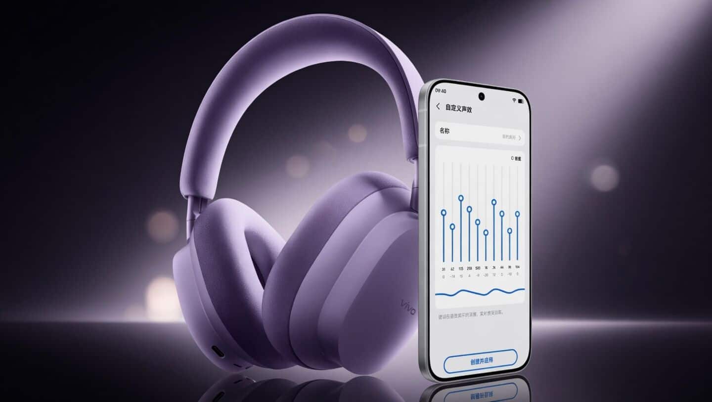 Vivo launches wireless over-ear noise-cancelling headphones up to 75-hour battery