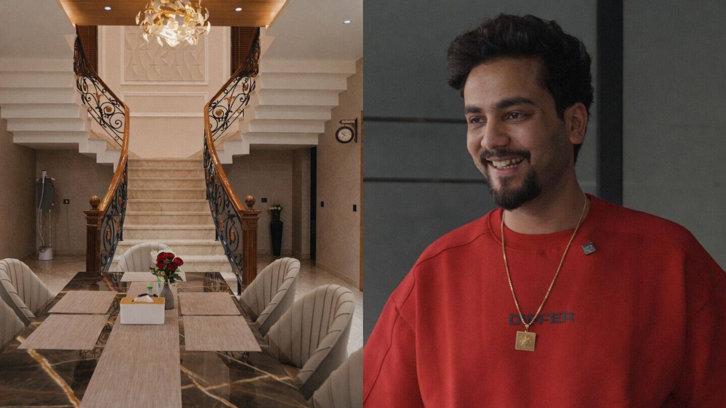 Yadav gives tour of 4 story Gurgaon mansion with Rakshit