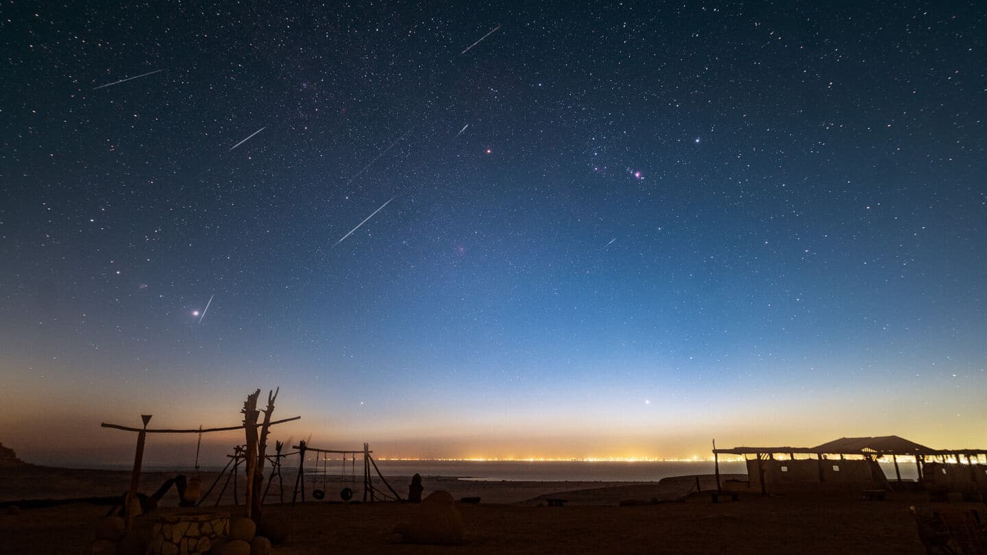Southern Taurid meteor shower peaks on November 4-5