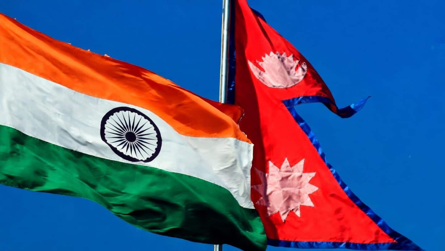 Nepal's Shishir Khanal meets Indian Ambassador Naveen Srivastava on Monday