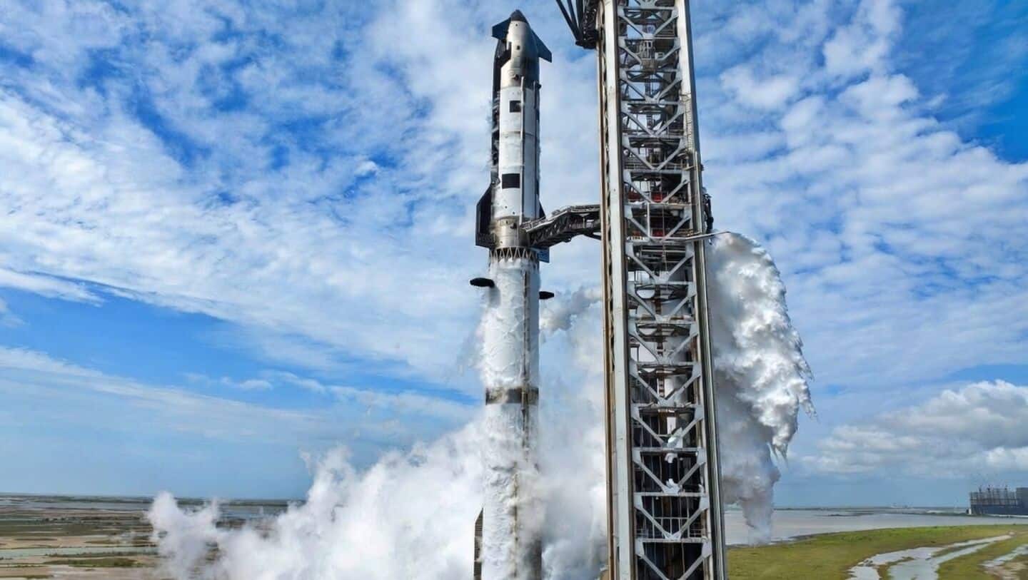 SpaceX loads over 5,000 tons during Texas wet dress rehearsal