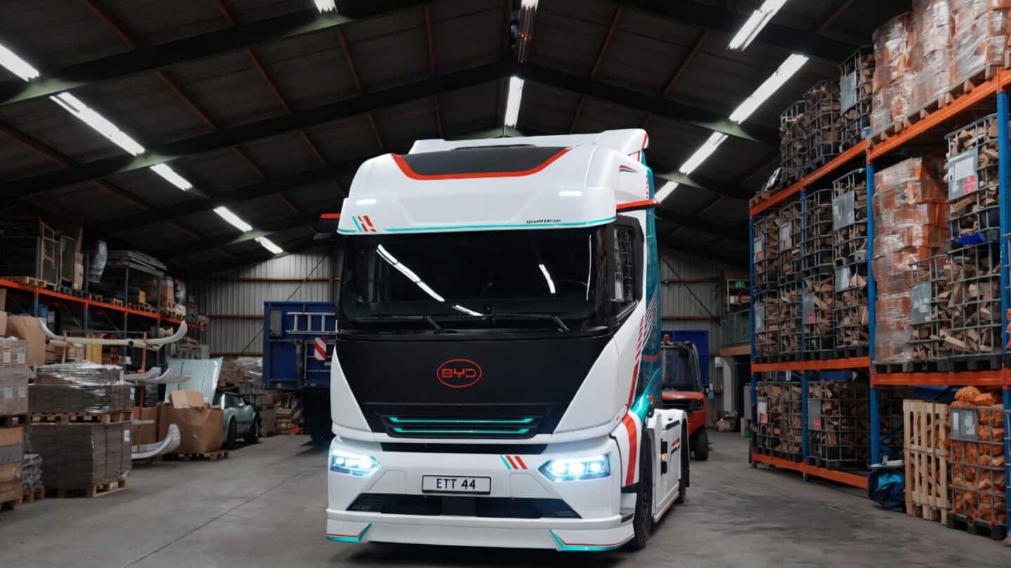 BYD unveils ETT 44 at IAA Germany, targets Tesla Semi