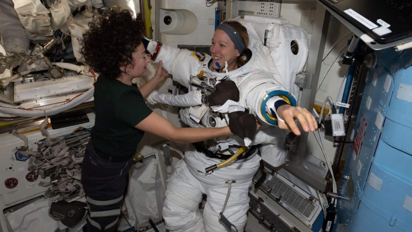 Jessica Meir and Sophie Adenot to conduct 6th all-woman spacewalk