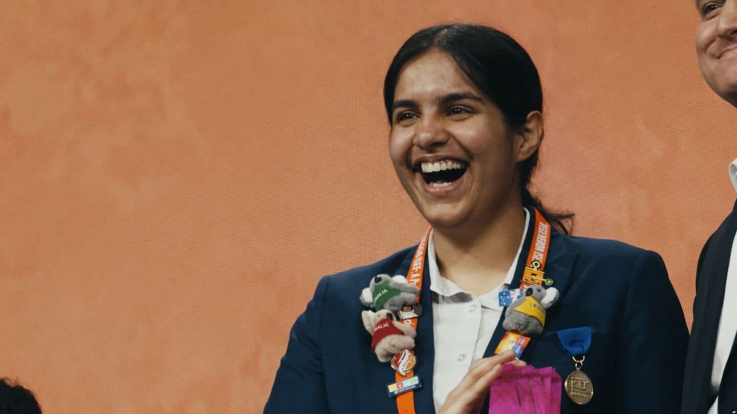 Anusha Arora wins $50,000 at Regeneron ISEF 2026 for 'Harmony'