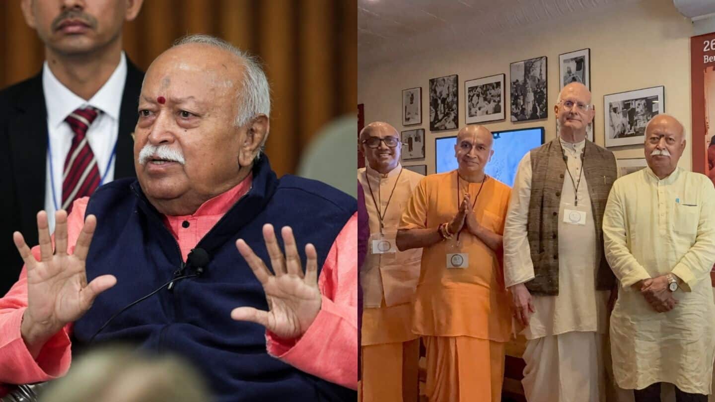 Mohan Bhagwat in New York says Hindus must accept Muslims