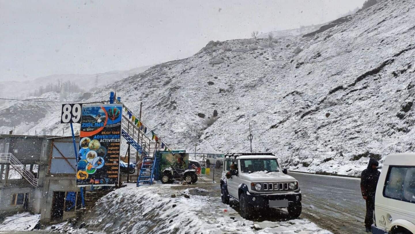 IMD issues orange alert as snowfall reported in J&K, Himachal