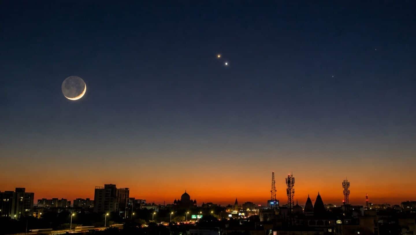 Venus and Jupiter to appear 1.6 degrees apart June 8-9