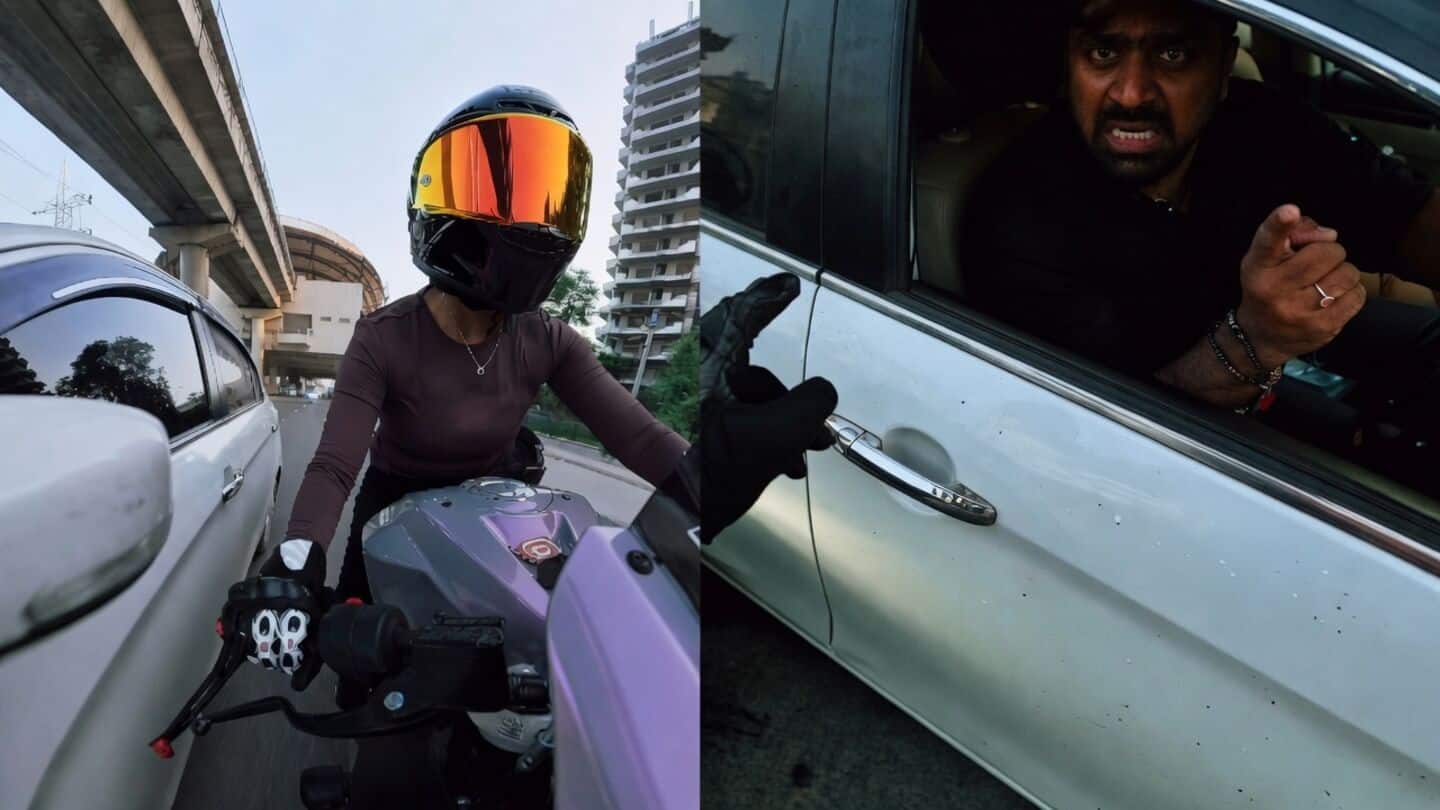 Gurugram biker Sia demands arrest after filmed September 13 collision