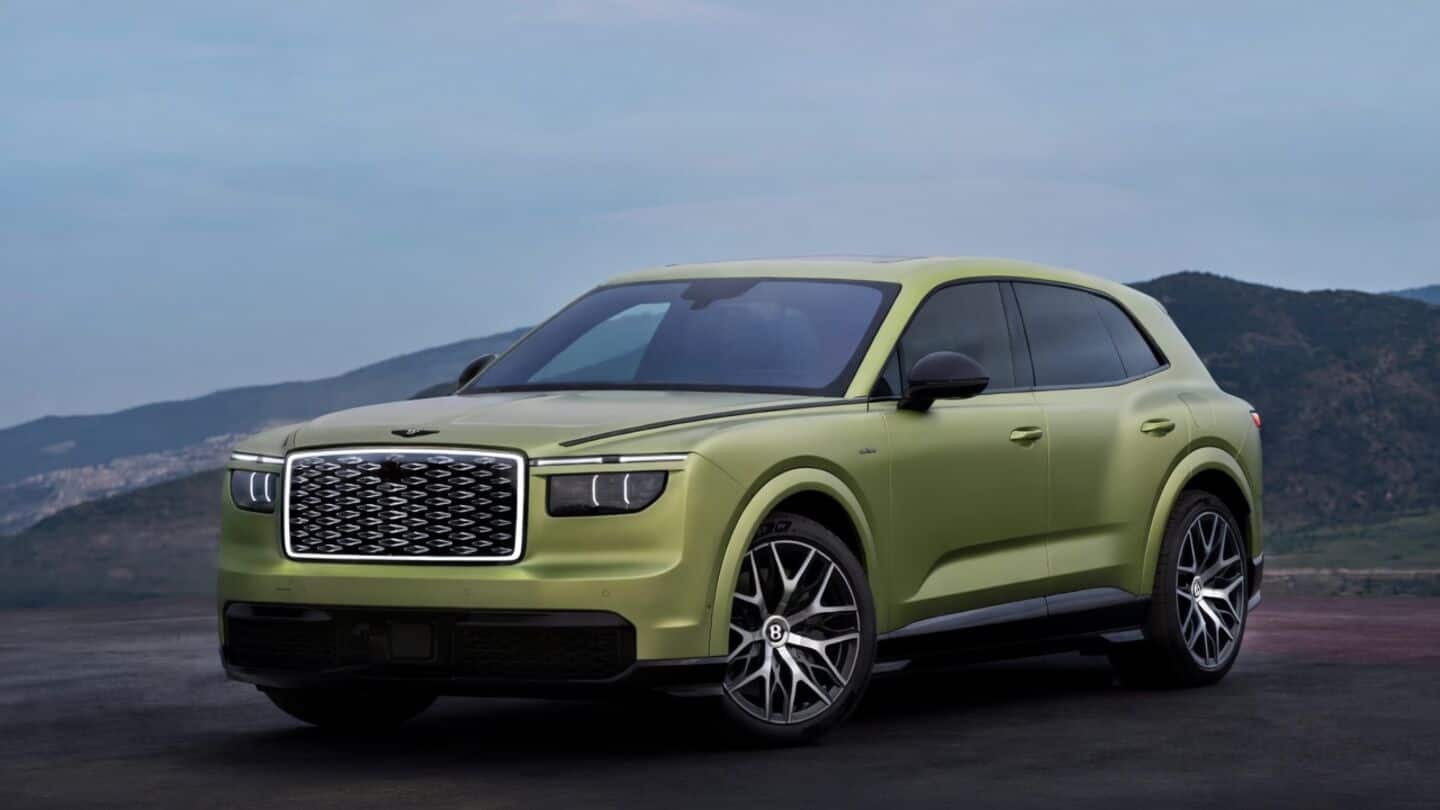 Bentley launches Torcal EV SUV, steps back from 2030 plan