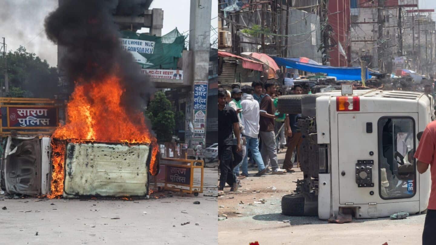 Protests over alleged NEET paper leak turn violent in Bihar