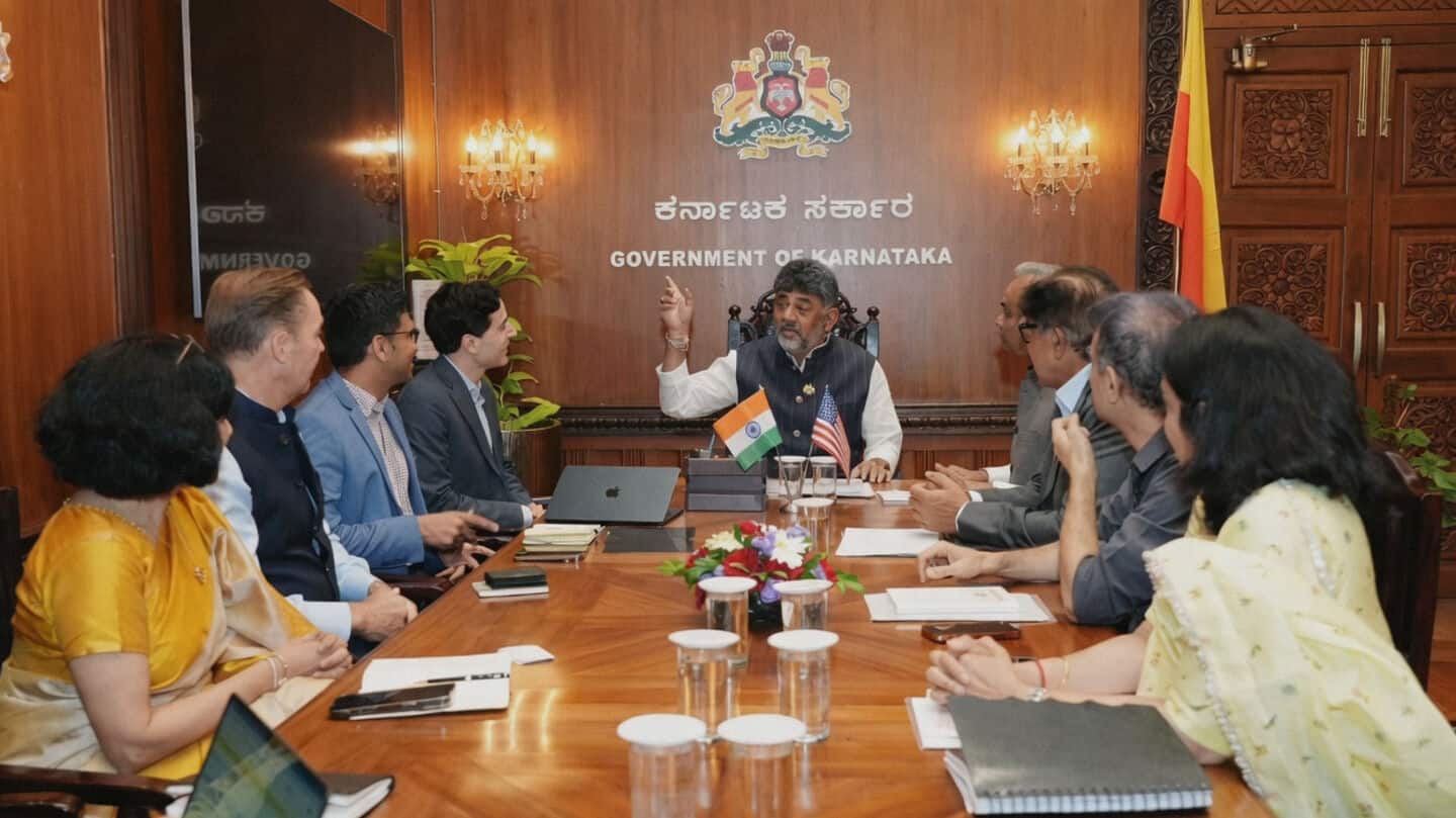 Karnataka Chief Minister DK Shivakumar meets Anthropic on AI adoption