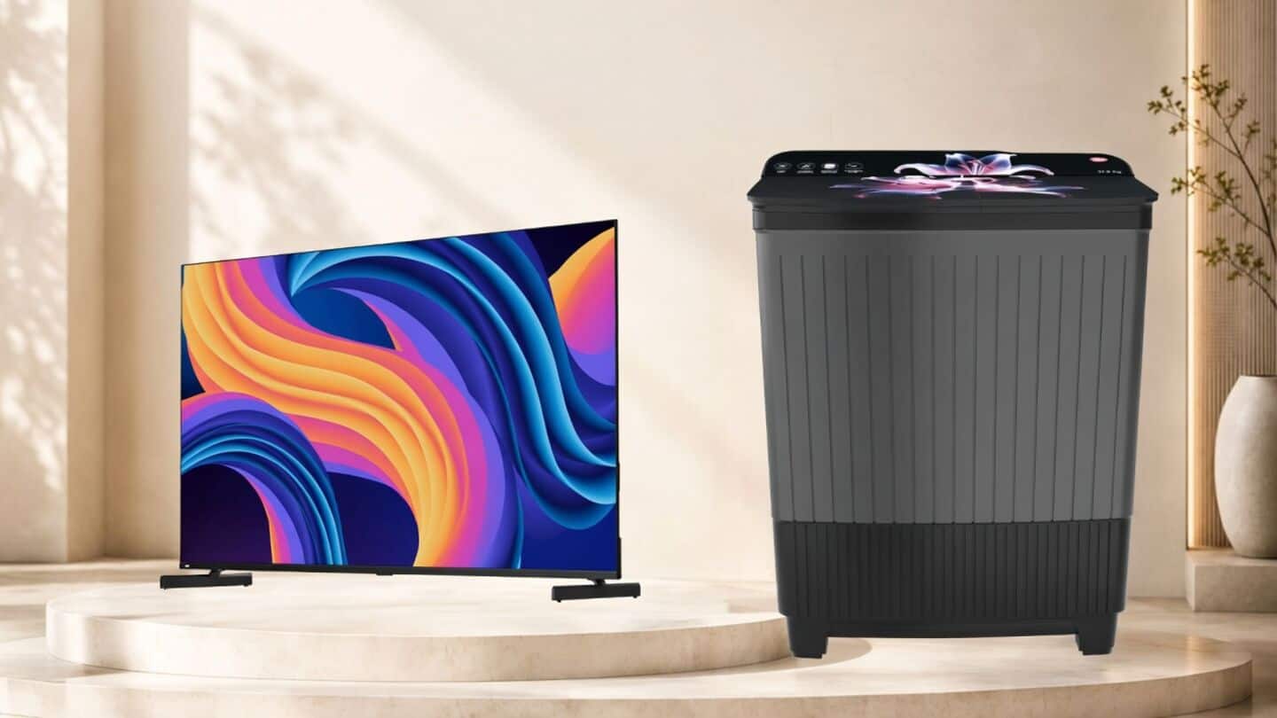 Itel launches washing machines and TVs in India from ₹9,999