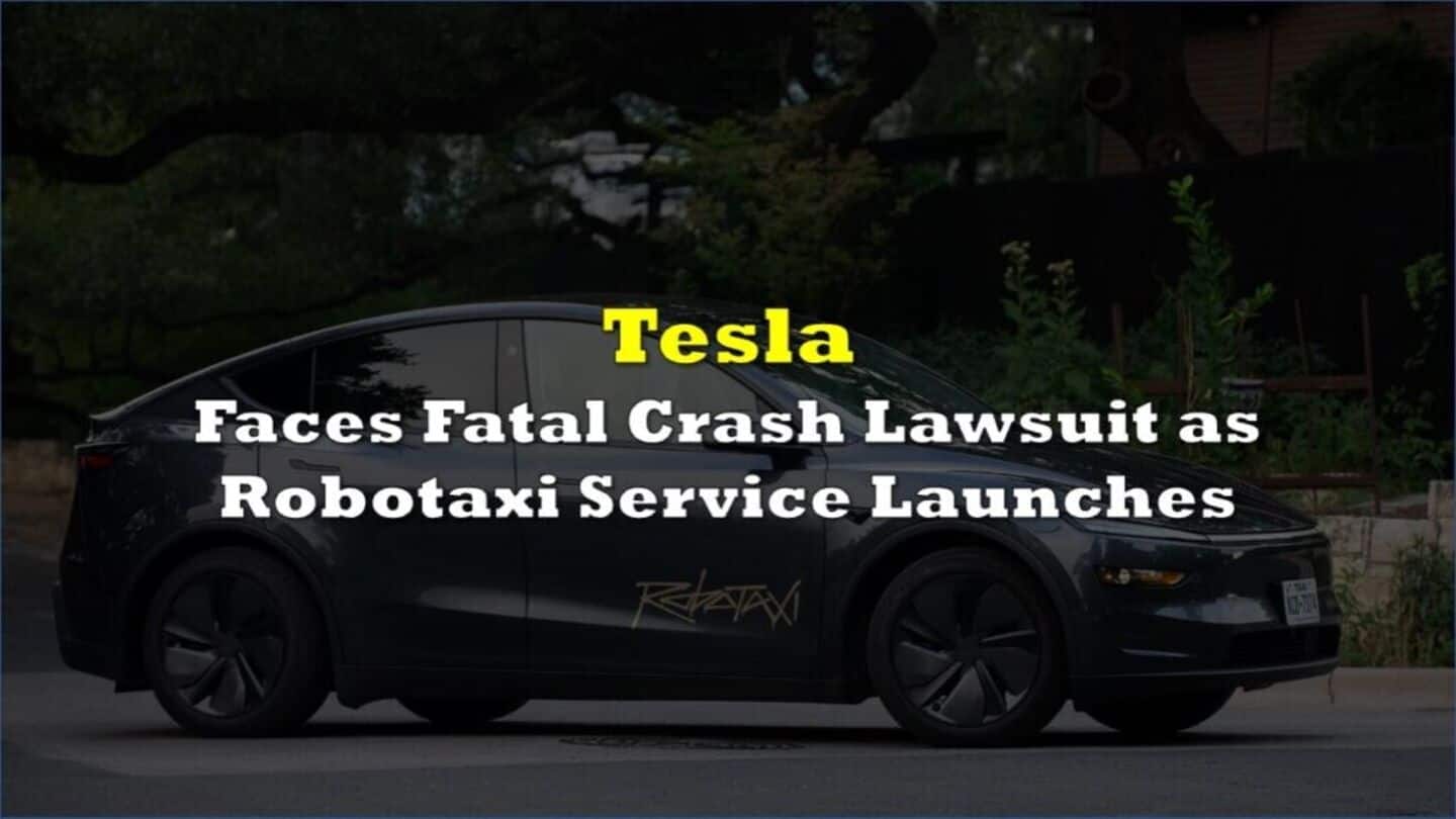Tesla faces $345 million lawsuit over fatal crash
