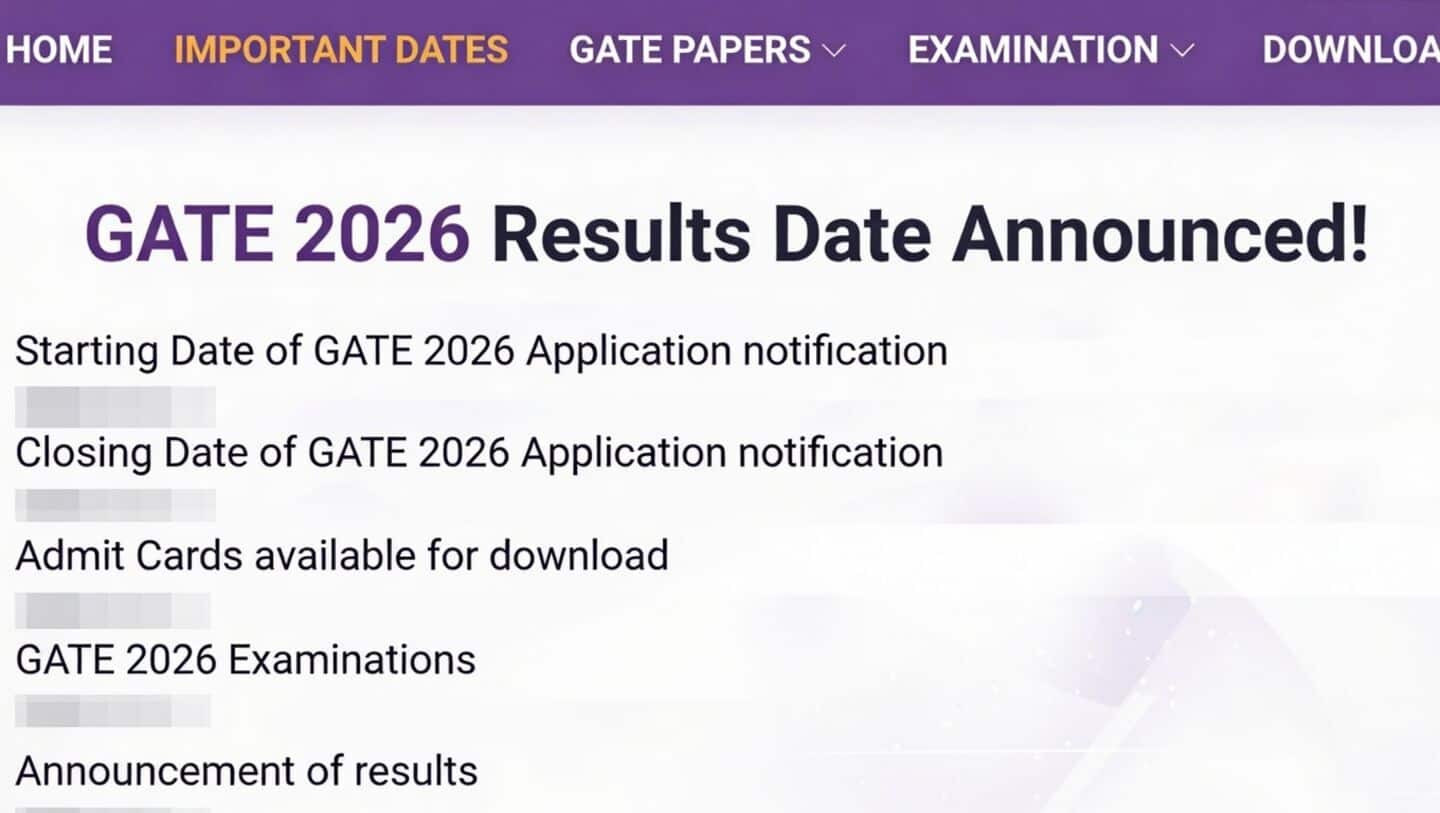 GATE 2026 results are releasing soon: How to check