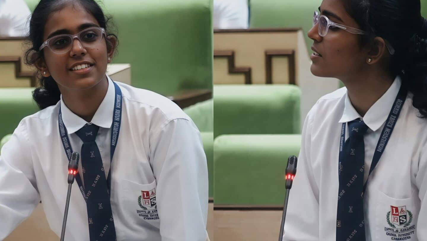 Youth parliament speech from 2024 resurfaces during NEET-UG 2026 leak