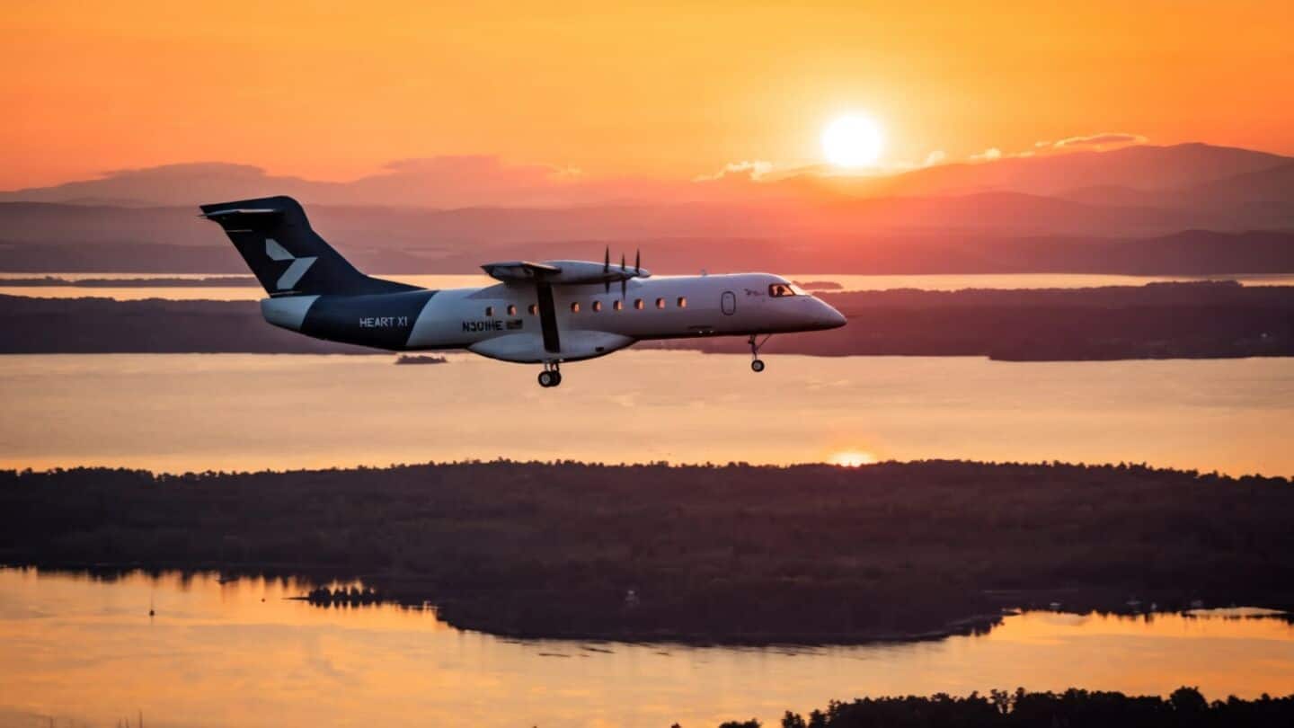 Heart Aerospace X1 completes 1st flight in upstate New York