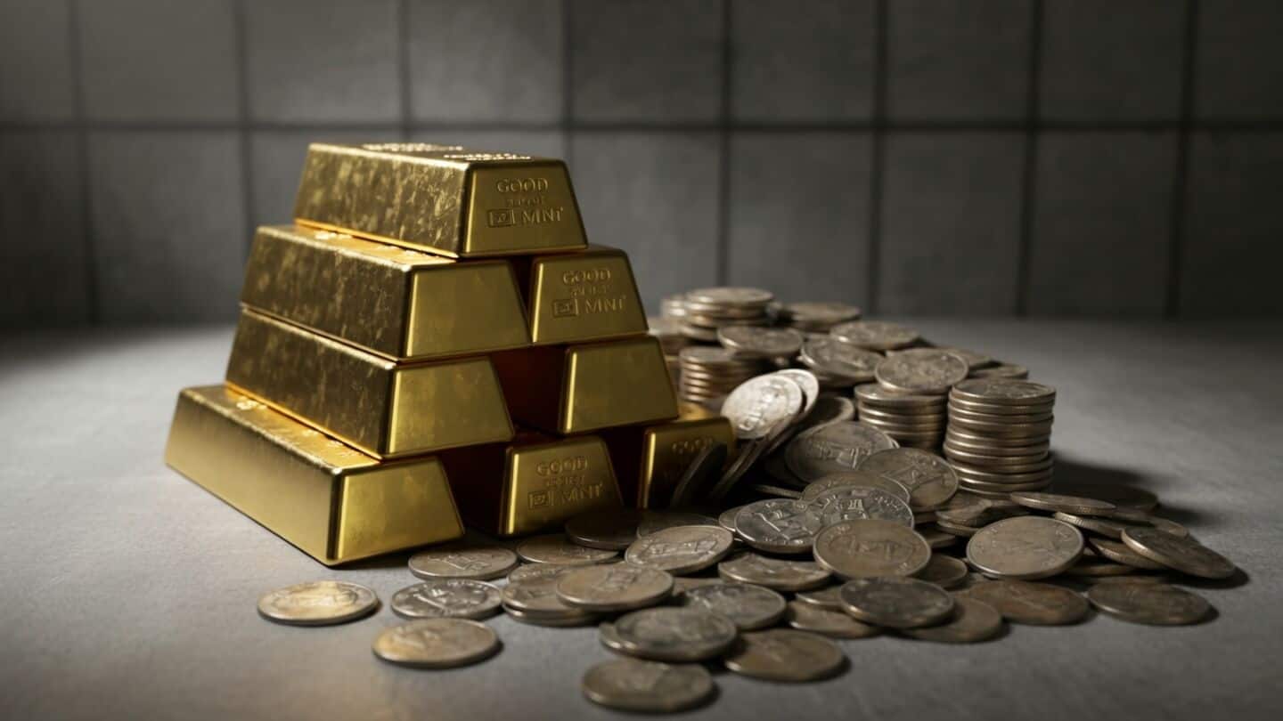 Gold barely up to $4,109.90 as silver climbs to $58.415